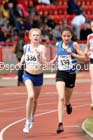 Girls under-15s 1500 metres, North Eastern Track and Field Champs, Gateshead Stadium. Photo: David T. Hewitson/Sports for All Pics